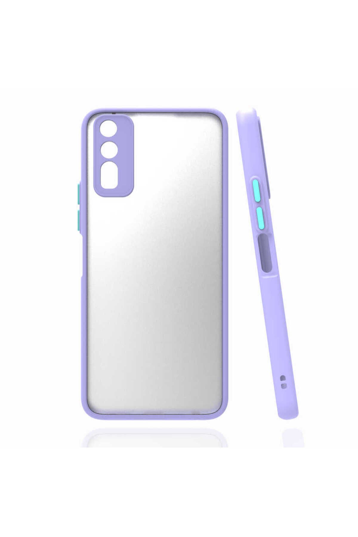 Vivo Y20 Kılıf BSAY Hux Kapak - Siyah Lacivert