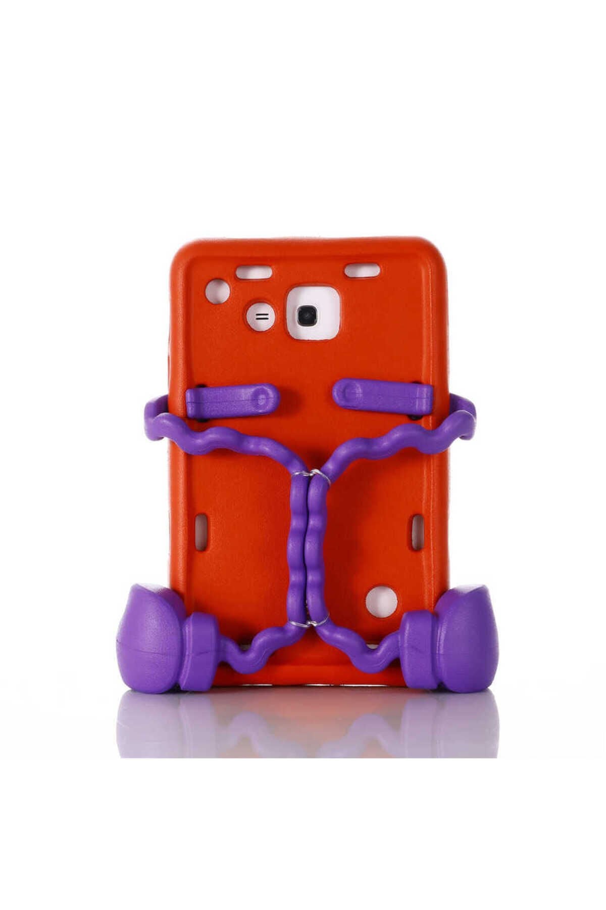 Galaxy Tab 4 7.0 T230 BSAY Eva Boxer Tablet Silikon - Kırmızı Kırmızı