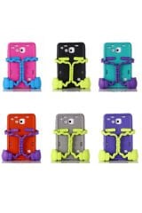 Galaxy Tab 4 7.0 T230 BSAY Eva Boxer Tablet Silikon - Kırmızı Kırmızı