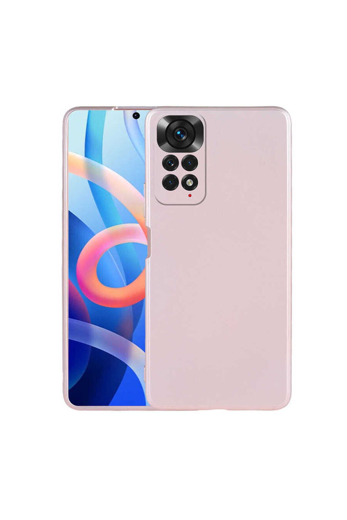 Redmi Note 11S Global Kılıf OYO Premier Silikon Kapak - Rose Gold