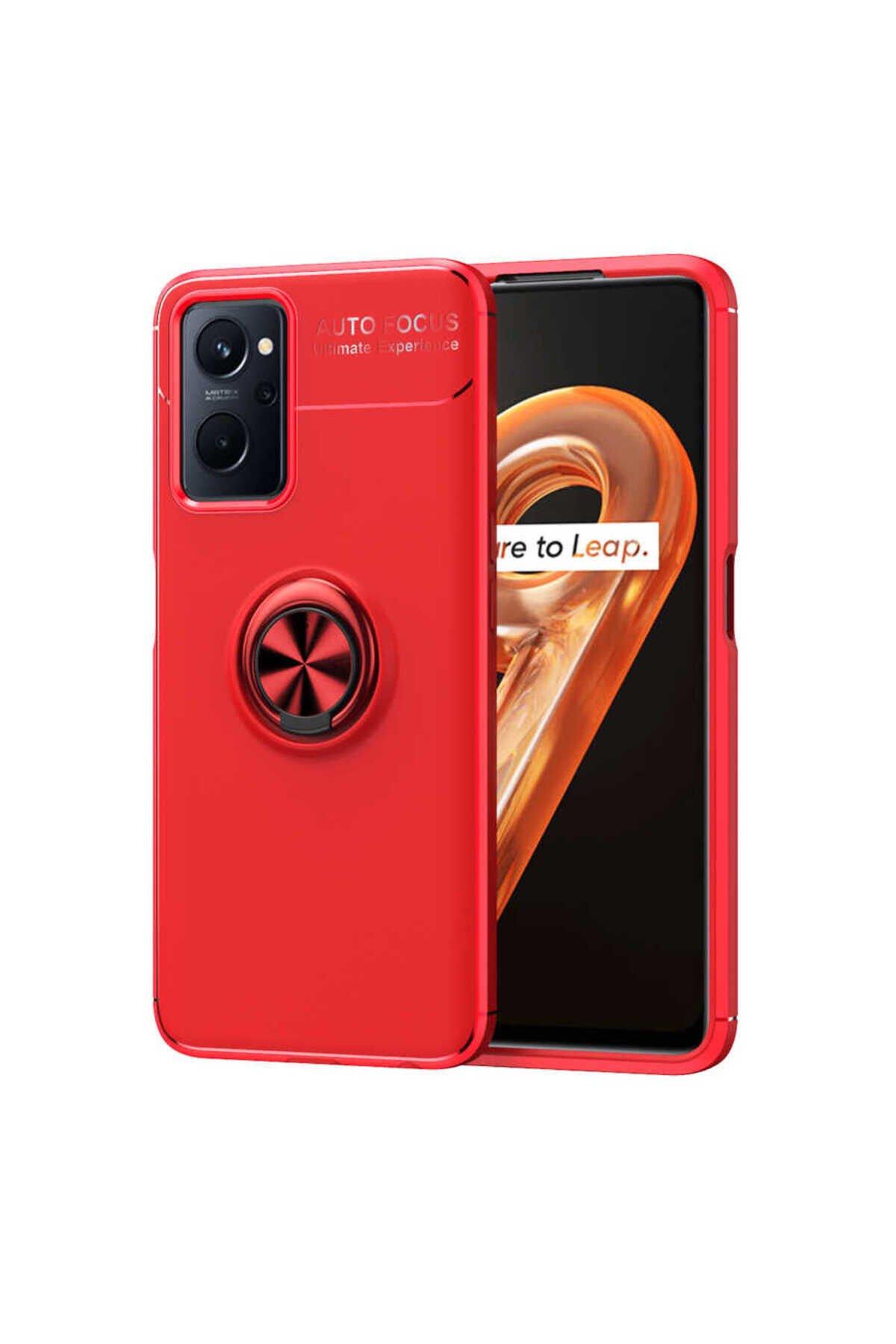 A76 Kılıf BSAY Ravel Silikon Kapak - Kırmızı Kırmızı