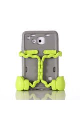 Galaxy Tab 4 7.0 T230 BSAY Eva Boxer Tablet Silikon - Kırmızı Gri