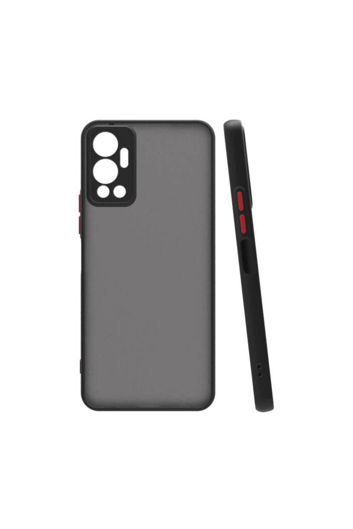 İnfinix Hot 12 Kılıf BSAY Hux Kapak - Lacivert Siyah