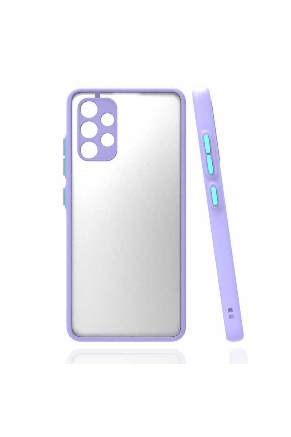 Galaxy A32 4G Kılıf NXAR Hux Kapak - Lila Lila