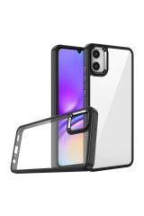 Galaxy A05 Kılıf ATA Flora Kapak - Siyah