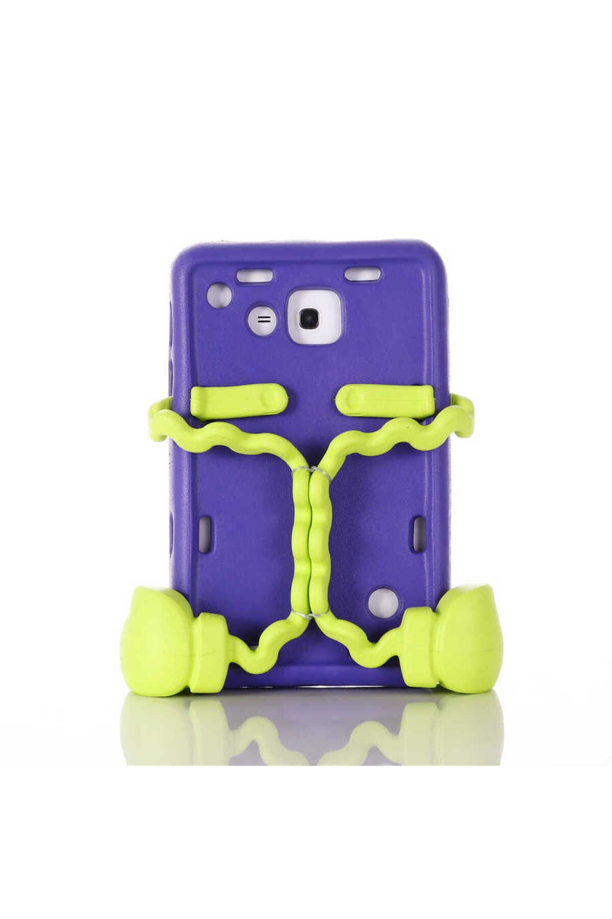 Galaxy Tab 3 Lite 7.0 T110 BSAY Eva Boxer Tablet Silikon - Gri Mor