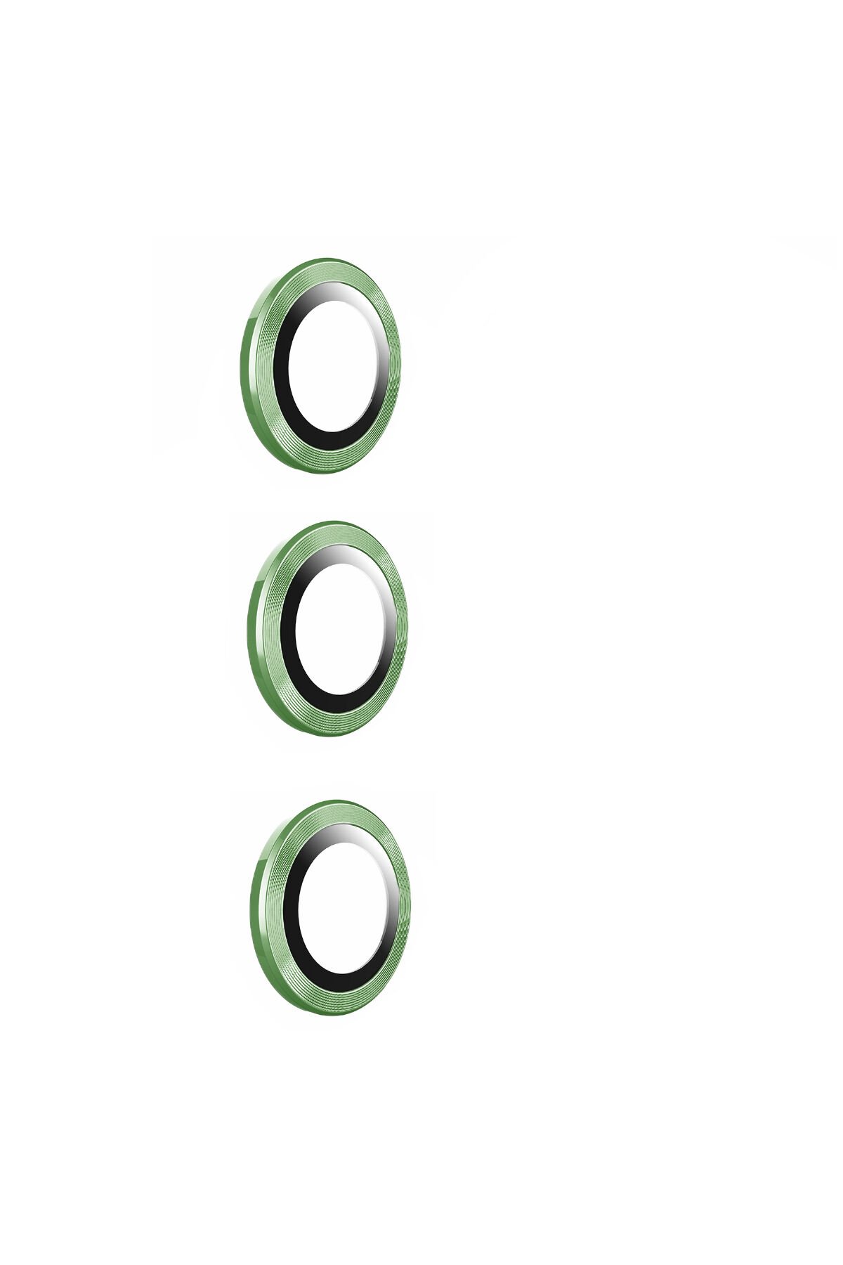 Galaxy S23 Plus Uyumlu BSAY Kamera Koruyucu Cam Filmi-Gümüş Yeşil