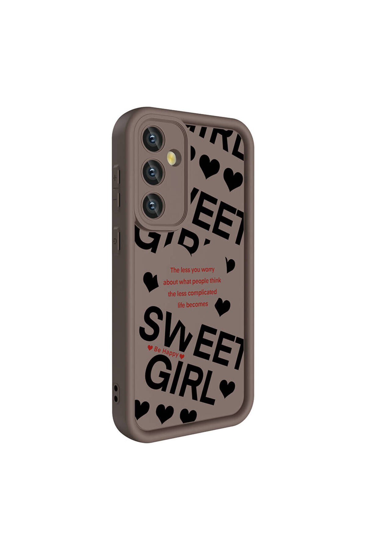 Galaxy A35 Kılıf Kamera Korumalı Baskılı Arka Yüzey ZPRB Klas Kapak - Siyah Siyah