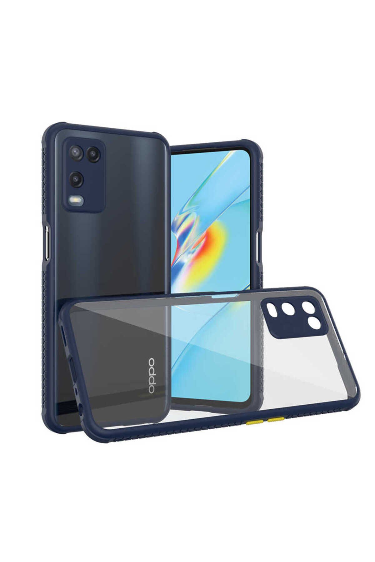 A54 4G Kılıf GZST Kaff Kapak - Lacivert Lacivert