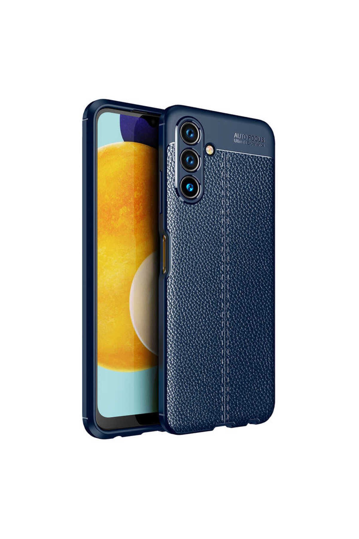 Galaxy A04S Kılıf BSAY Niss Silikon Kapak - Lacivert