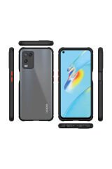 A54 4G Kılıf MSRA Kaff Kapak - Siyah Siyah