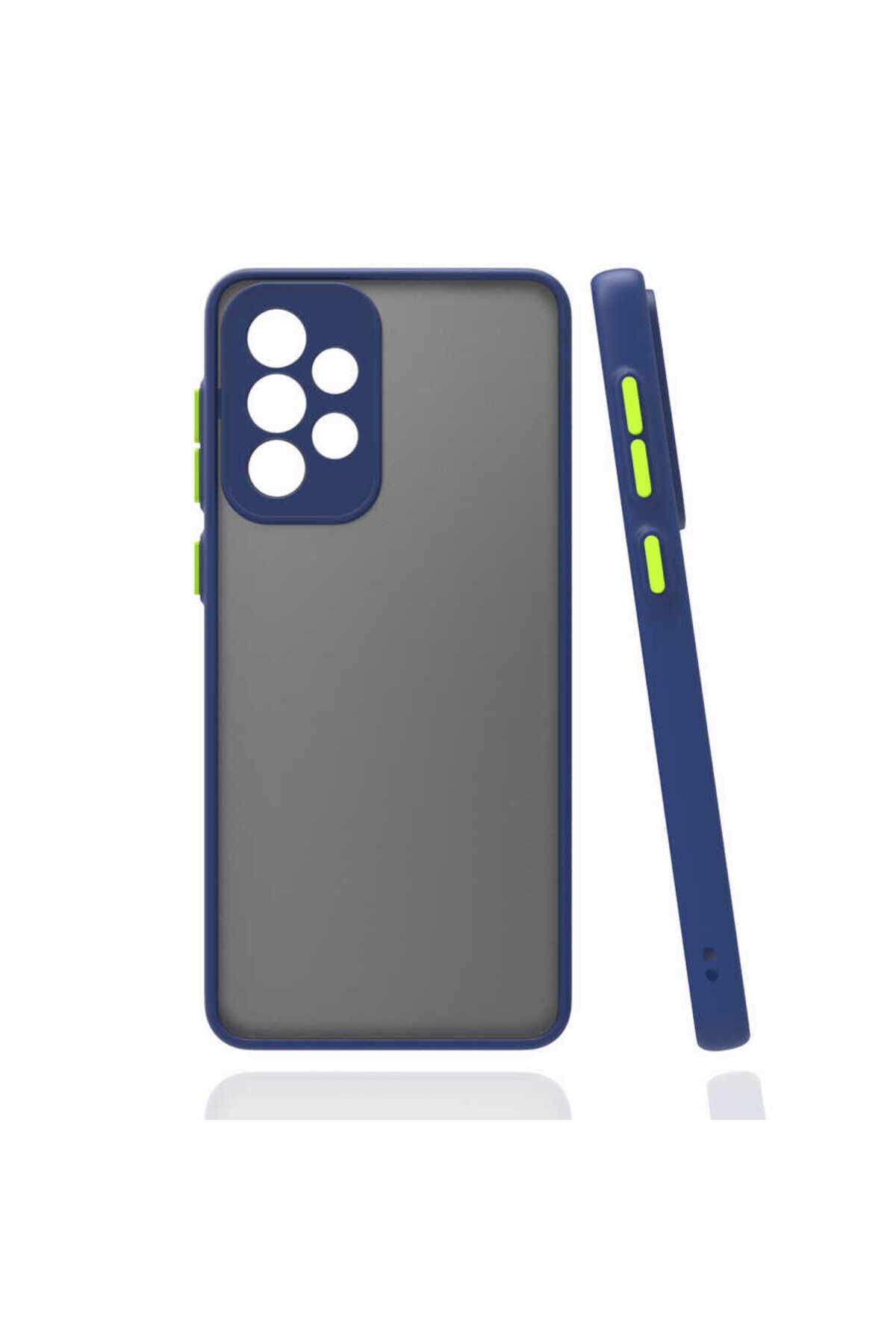 Galaxy A72 Kılıf BSAY Hux Kapak - Lacivert Lacivert