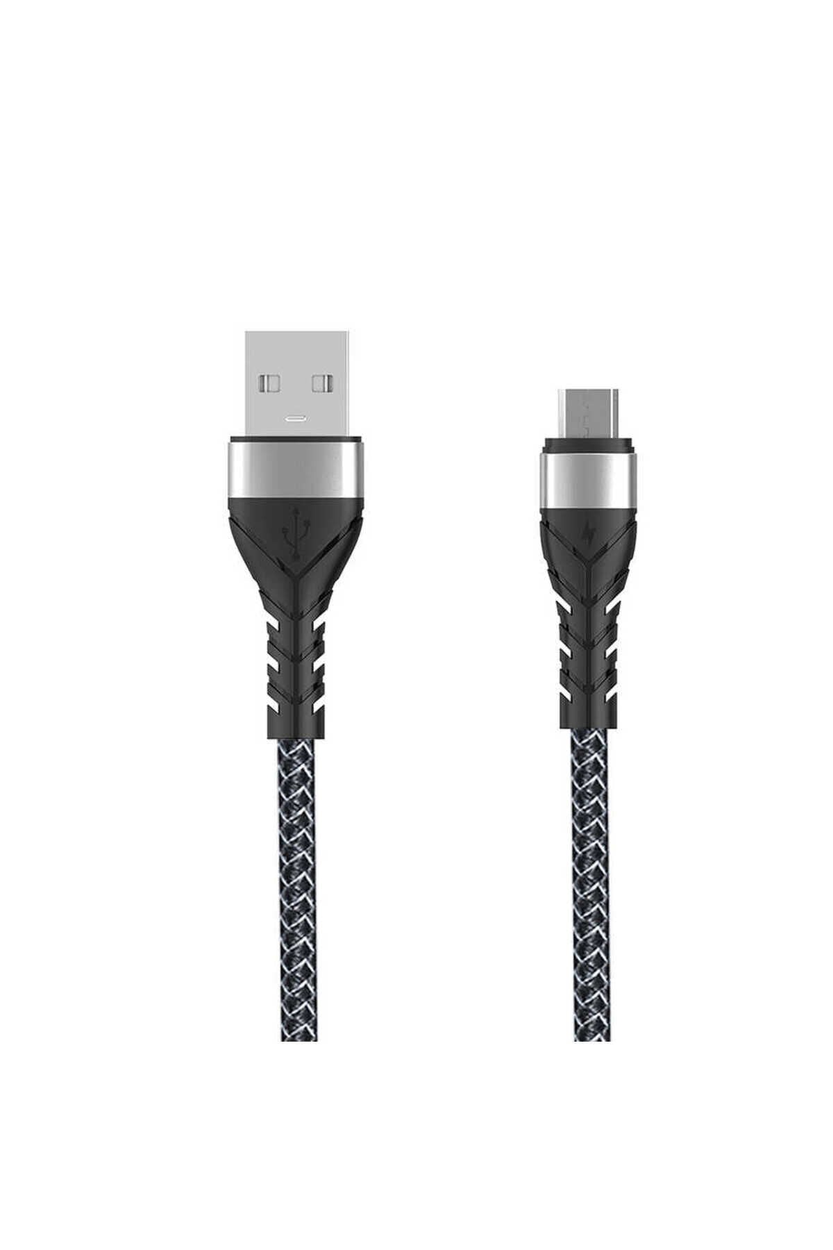 Siyah Bax Micro Usb Kablo 1M-BSAY Siyah