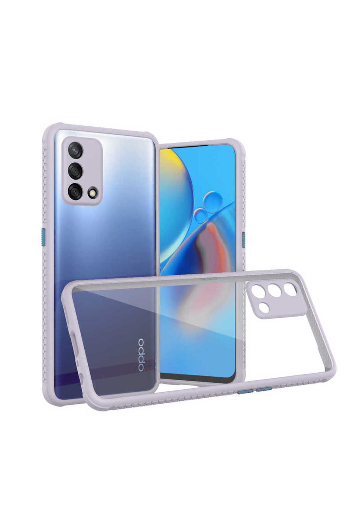 A74 4G Kılıf SBT Kaff Kapak - Mor Mor