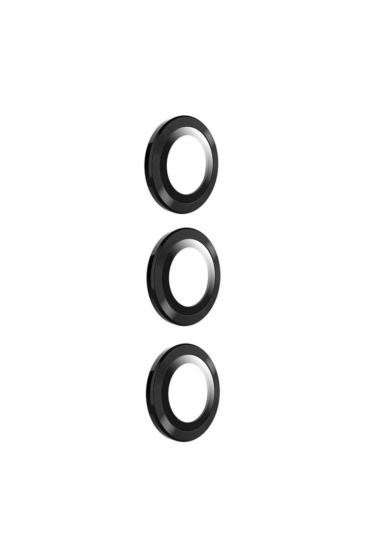 Galaxy S24 Plus Uyumlu BSAY Kamera Koruyucu Cam Filmi-Derin Mor Siyah