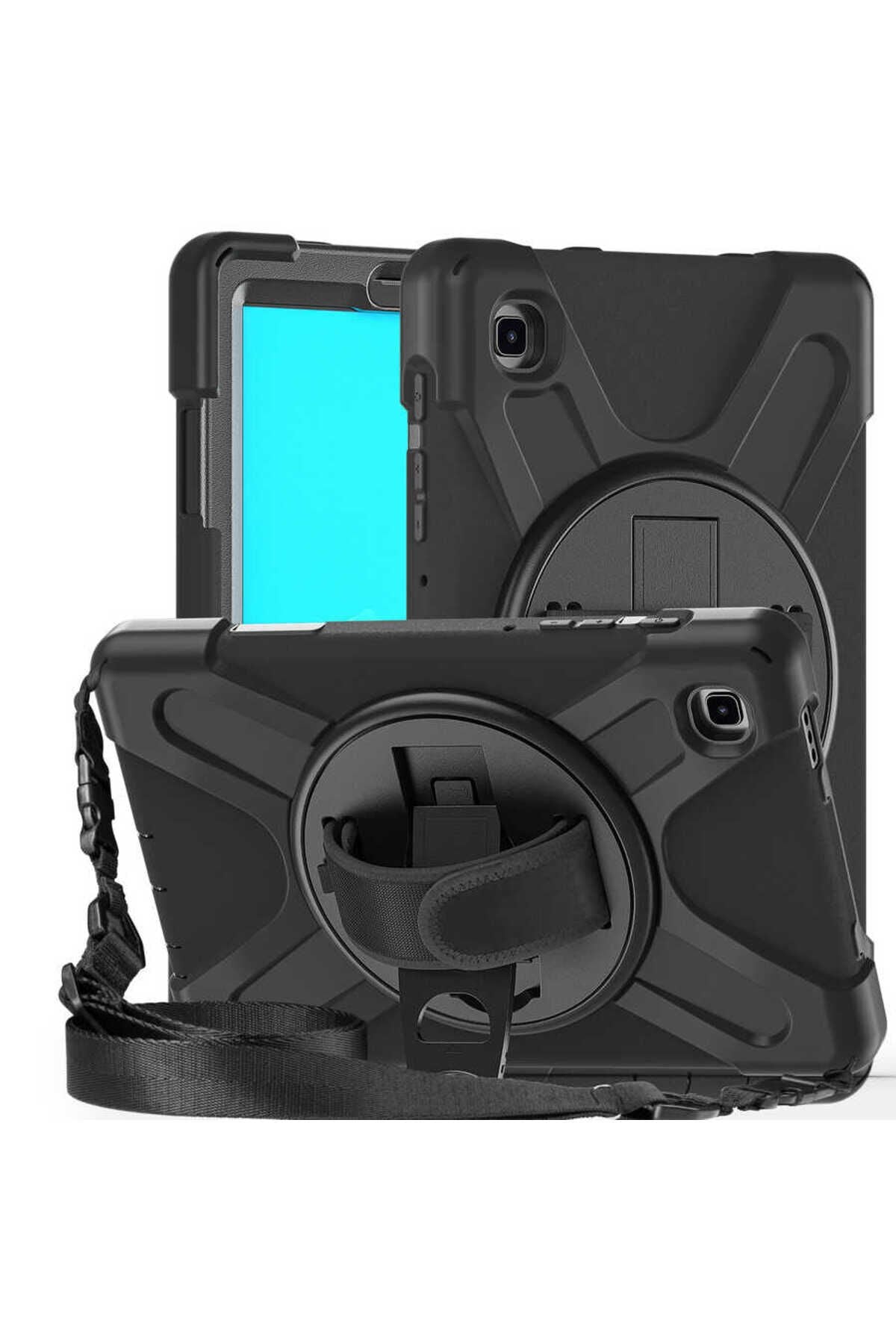 Galaxy Tab A7 Lite T225 BSAY Defender Tablet Silikon - Siyah Siyah