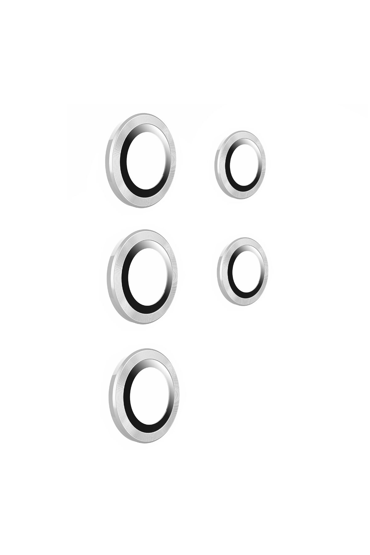 Galaxy S24 Ultra Uyumlu BSAY Kamera Koruyucu Cam Filmi-Gold Titanyum