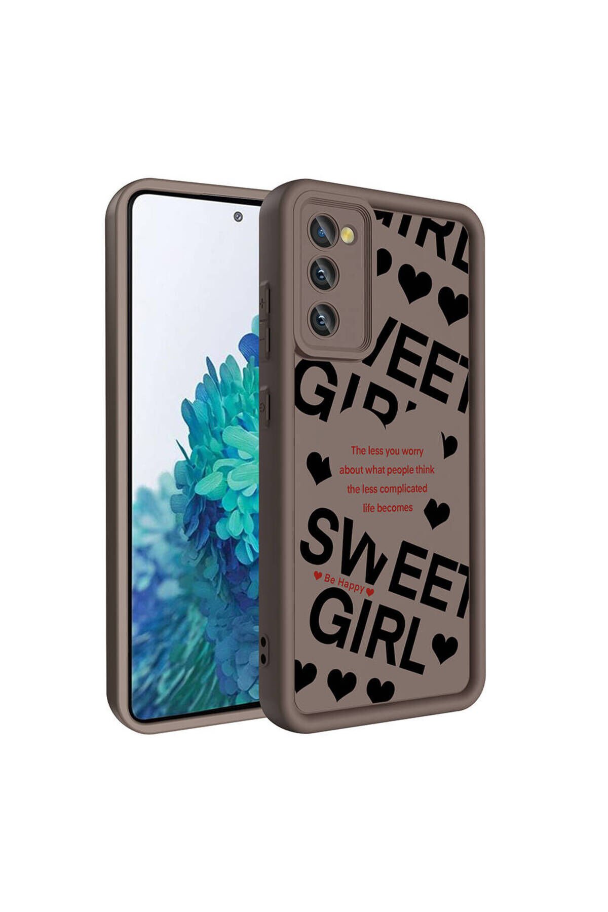 Galaxy S20 FE Kılıf Kamera Korumalı Baskılı Arka Yüzey GZST Klas Kapak - Siyah Siyah