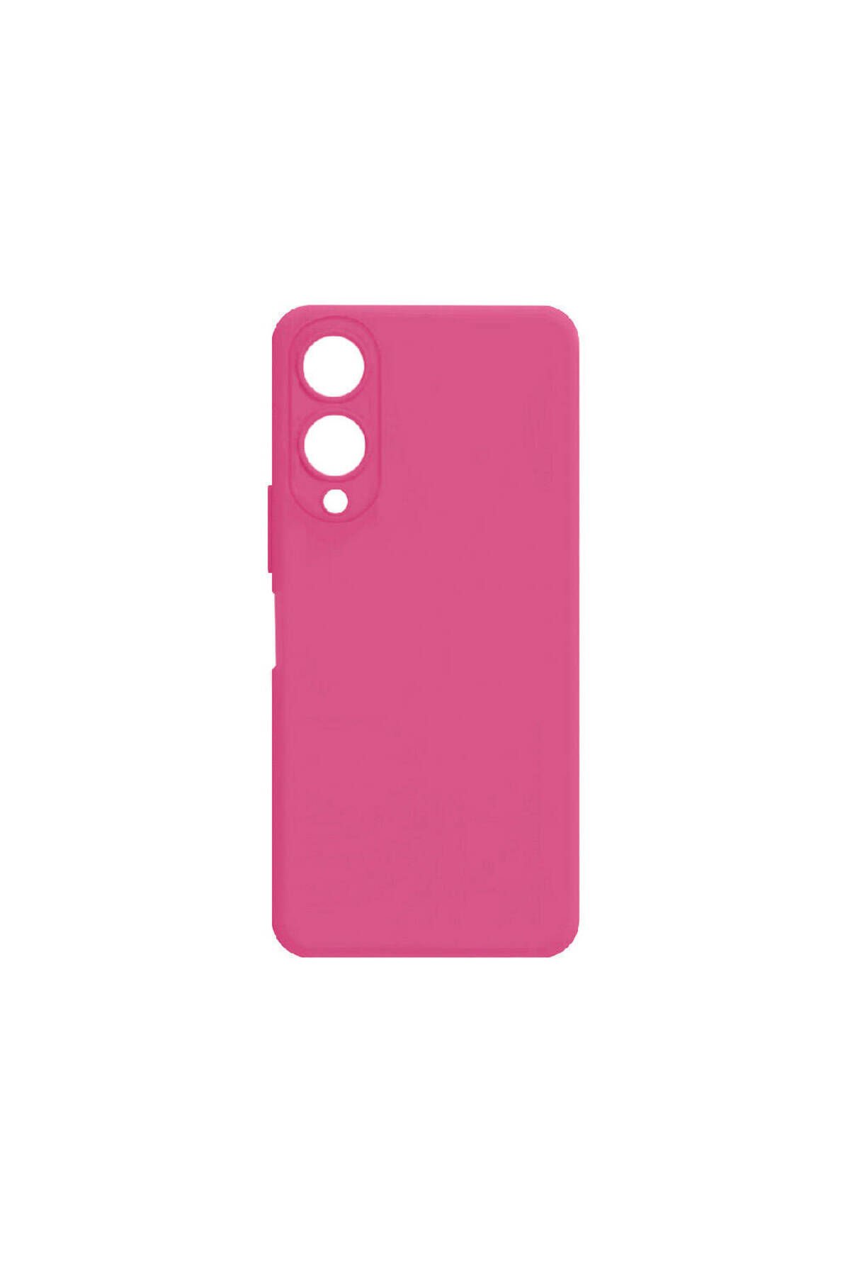 Vivo Y17S Kılıf BSAY Biye Silikon - Gri Pembe