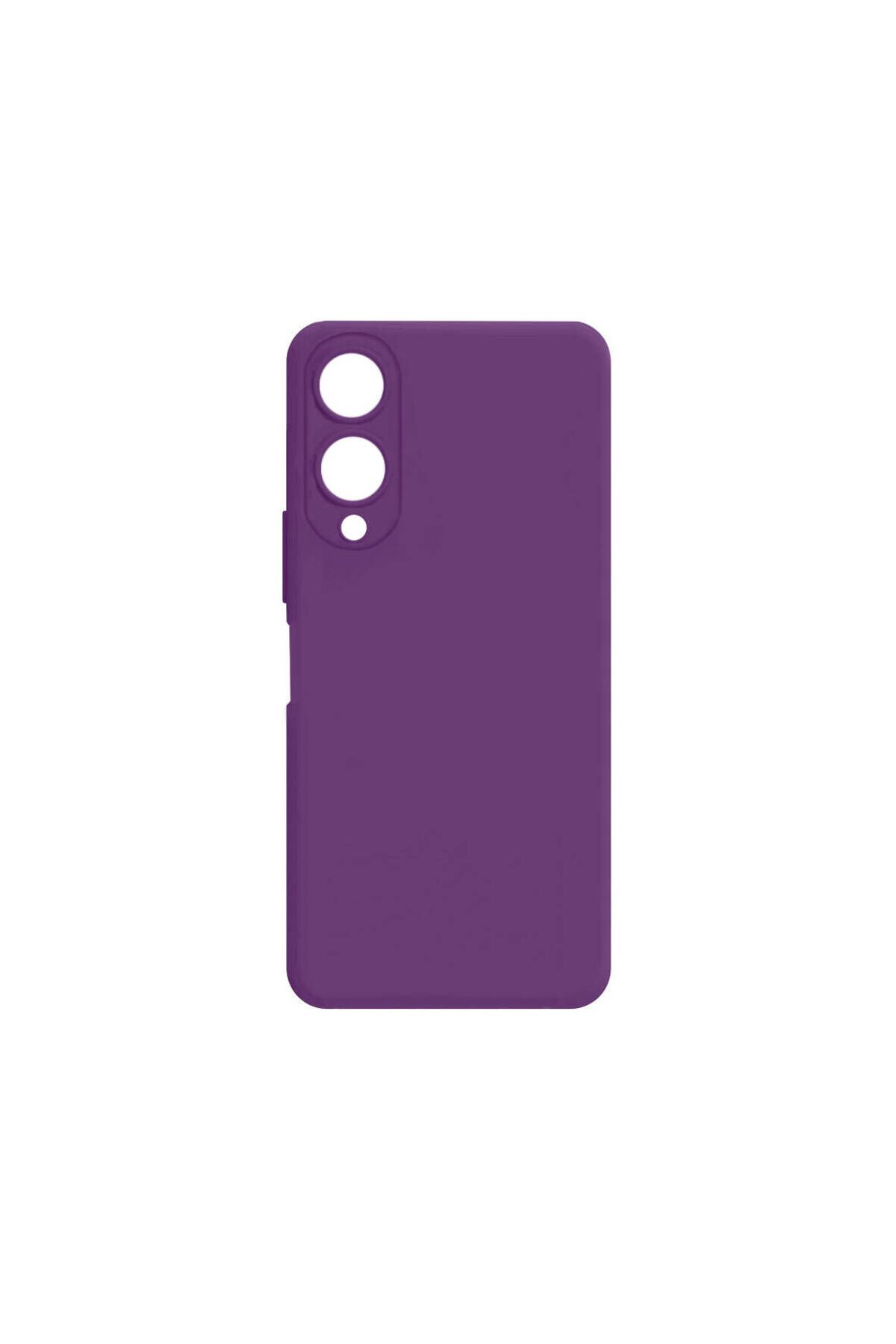 Vivo Y17S Kılıf BSAY Biye Silikon - Gri Pembe