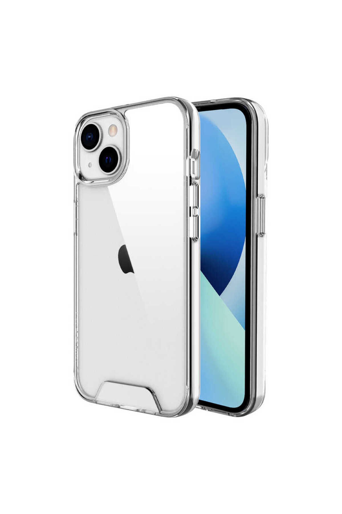 iPhone 14 Uyumlu BSAY Gard Silikon-Renksiz