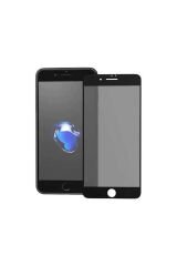 iPhone 8 Plus Hayalet Ekran Koruyucu Davin Privacy Mat Seramik Ekran Filmi - Siyah