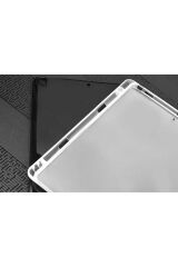 iPad 10.2 2021 (9.Nesil) GZST Kalemli Tablet Silikon - Siyah Siyah