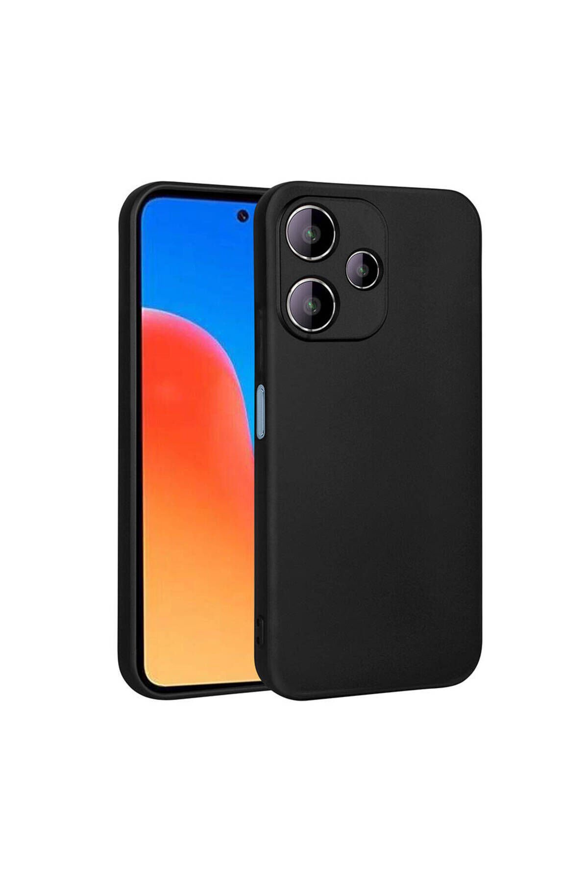 Redmi 12 5G Kılıf BSAY Premier Silikon Kapak - Gold Siyah
