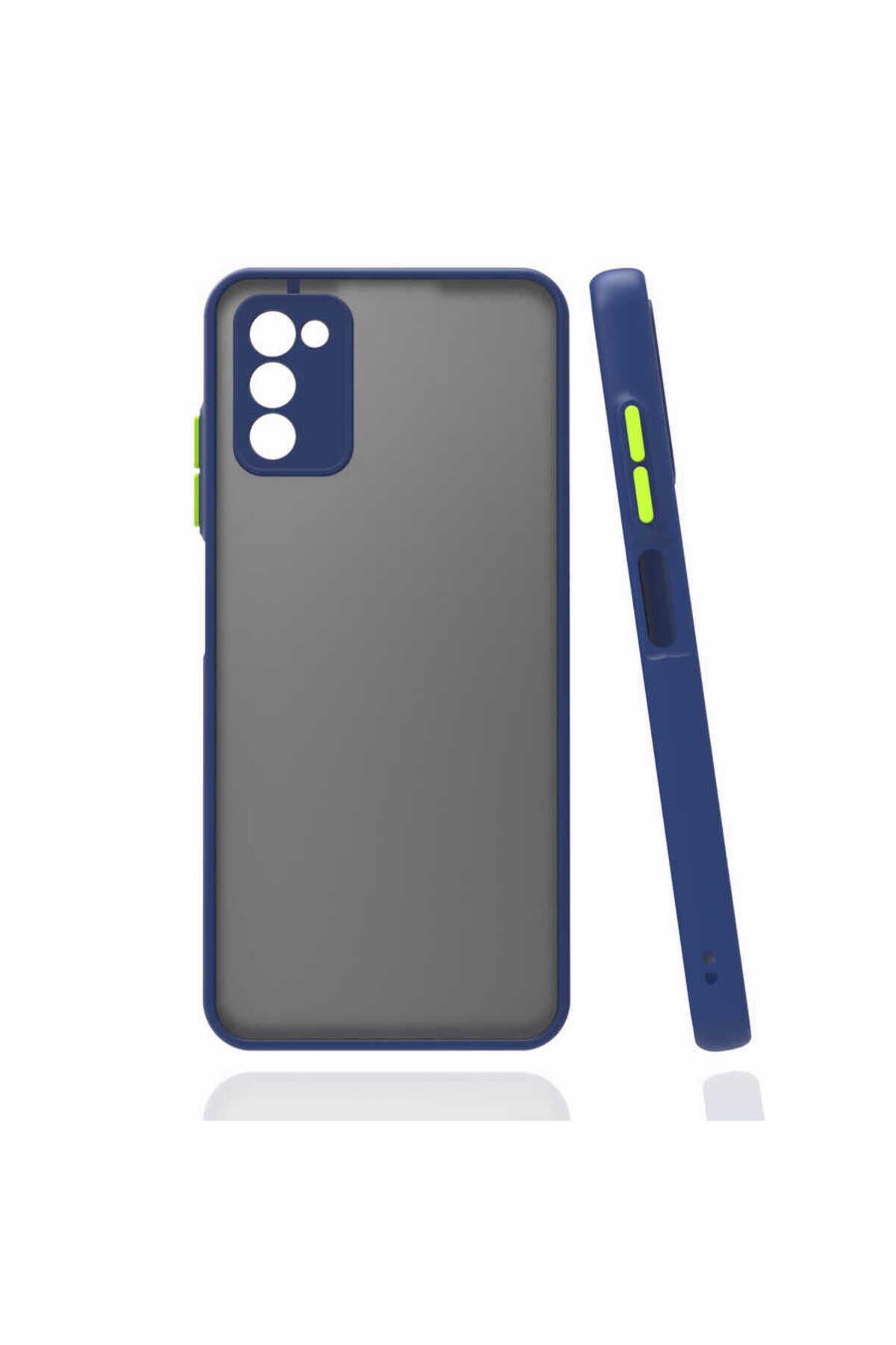 Galaxy A03S Kılıf BSAY Hux Kapak - Lacivert Lacivert