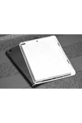 iPad 10.2 2021 (9.Nesil) ZPRB Kalemli Tablet Silikon - Renksiz Renksiz