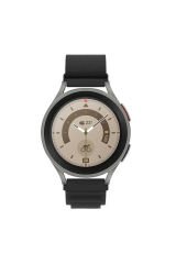 Gear S2 (20mm) Uyumlu KRD-74 20mm Hasır BSAY Kordon-Siyah Siyah