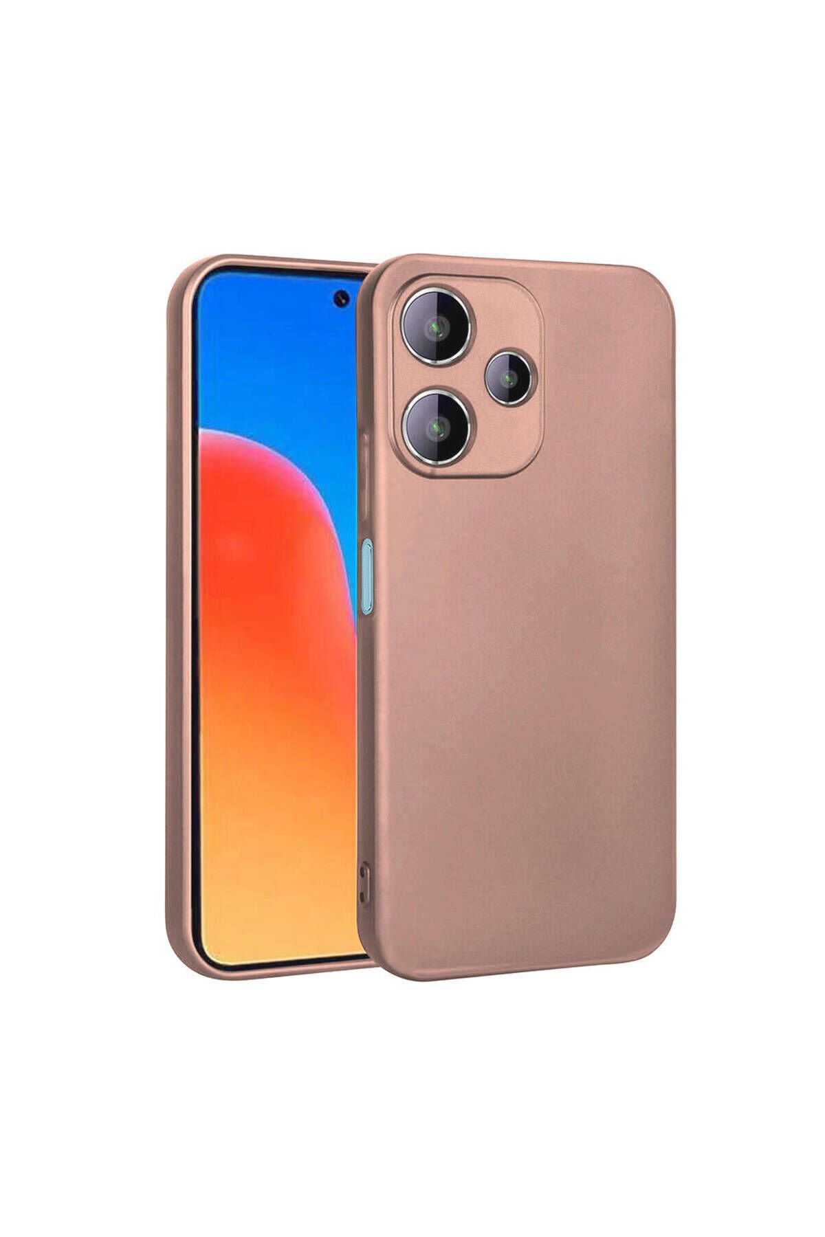 Redmi 12 5G Kılıf GZST Premier Silikon Kapak - Rose Gold Rose Gold