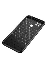 Poco C40 Kılıf STSR Negro Silikon Kapak - Siyah Siyah