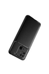 Poco C40 Kılıf STSR Negro Silikon Kapak - Siyah Siyah