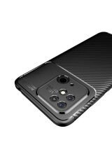 Poco C40 Kılıf STSR Negro Silikon Kapak - Siyah Siyah