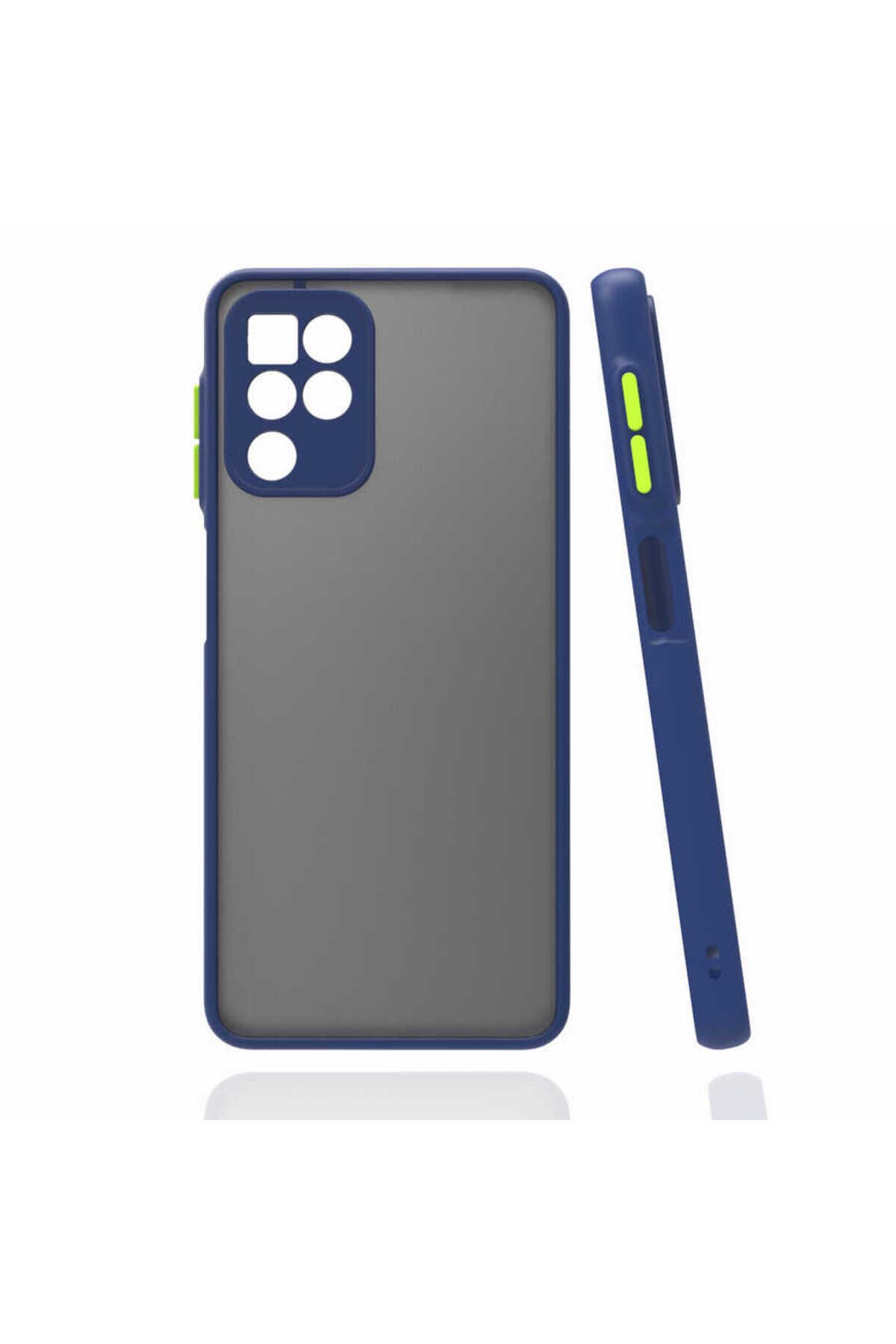 Galaxy A22 4G Kılıf BSAY Hux Kapak - Koyu Yeşil Lacivert