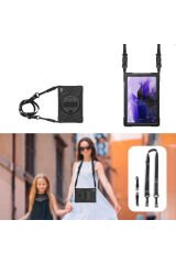 Galaxy Tab S7 FE LTE (T737-T736-T733-T730) BSAY Defender Tablet Silikon - Siyah Siyah