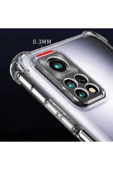 Mi 12T Pro Kılıf Zore Kamera Korumalı Nitro Anti Shock Silikon - Renksiz Renksiz