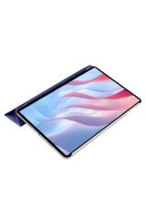 Huawei Honor Pad X8 Pro 11.5&prime; BSAY Smart Cover Standlı 1-1 Kılıf - Gold Lacivert