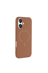 iPhone 17 Kılıf M-safe Şarj Özellikli Zore Meta Kapak - Lacivert Lacivert