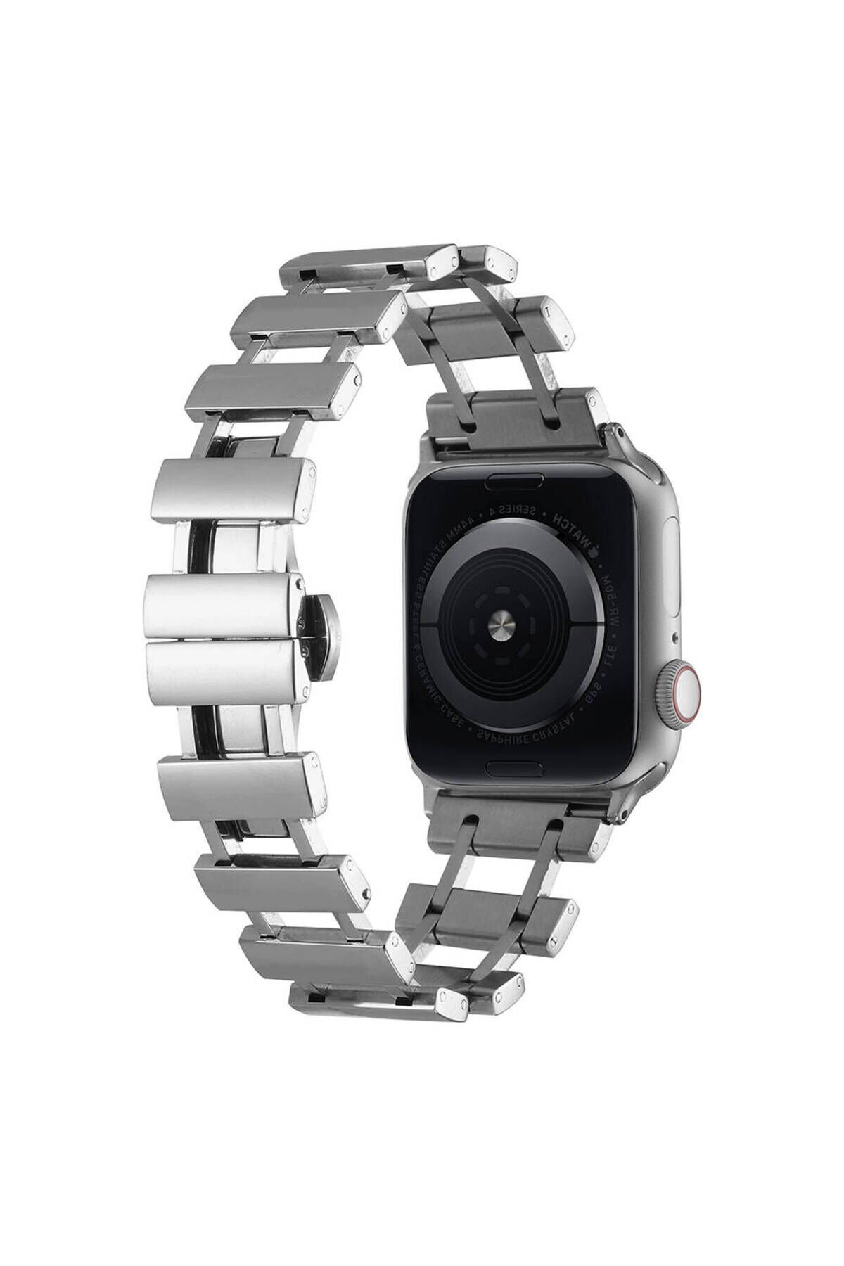 Watch Ultra 49mm BSAY- KRD-96 Metal Kordon-Gümüş