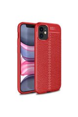 iPhone 12 Mini Uyumlu Niss Silikon Kılıf-Kırmızı Kırmızı