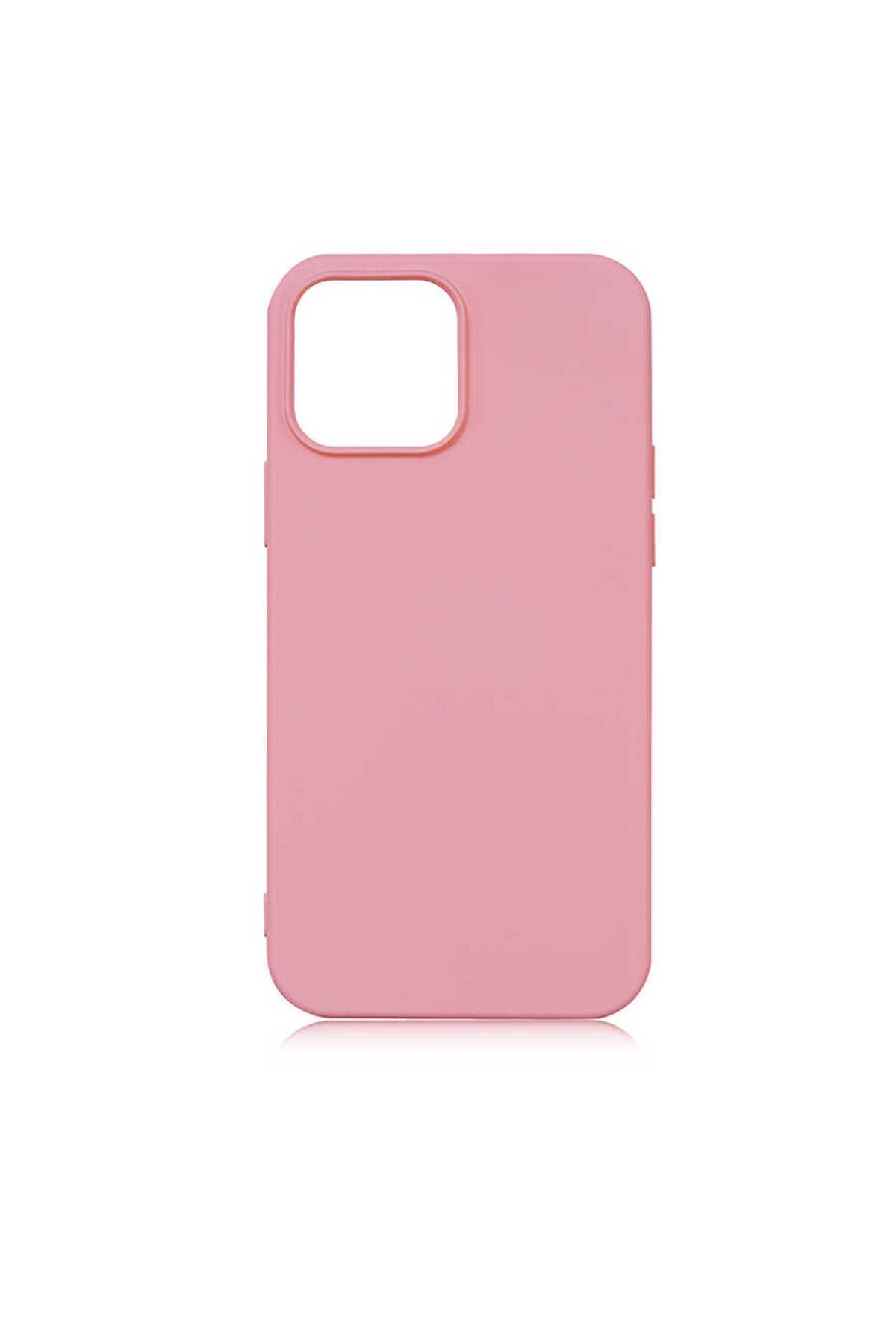 iPhone 13 Pro Uyumlu BSAY LSR Lansman Kılıf-Siyah Pembe Açık