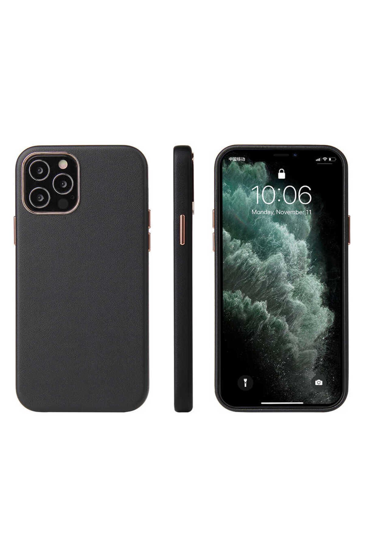 iPhone 12 Mini Uyumlu Eyzi Kılıf-Kırmızı Kırmızı