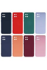 Galaxy A81 (Note 10 Lite) Kılıf BSAY Mara Lansman Kapak - Lacivert Kırmızı