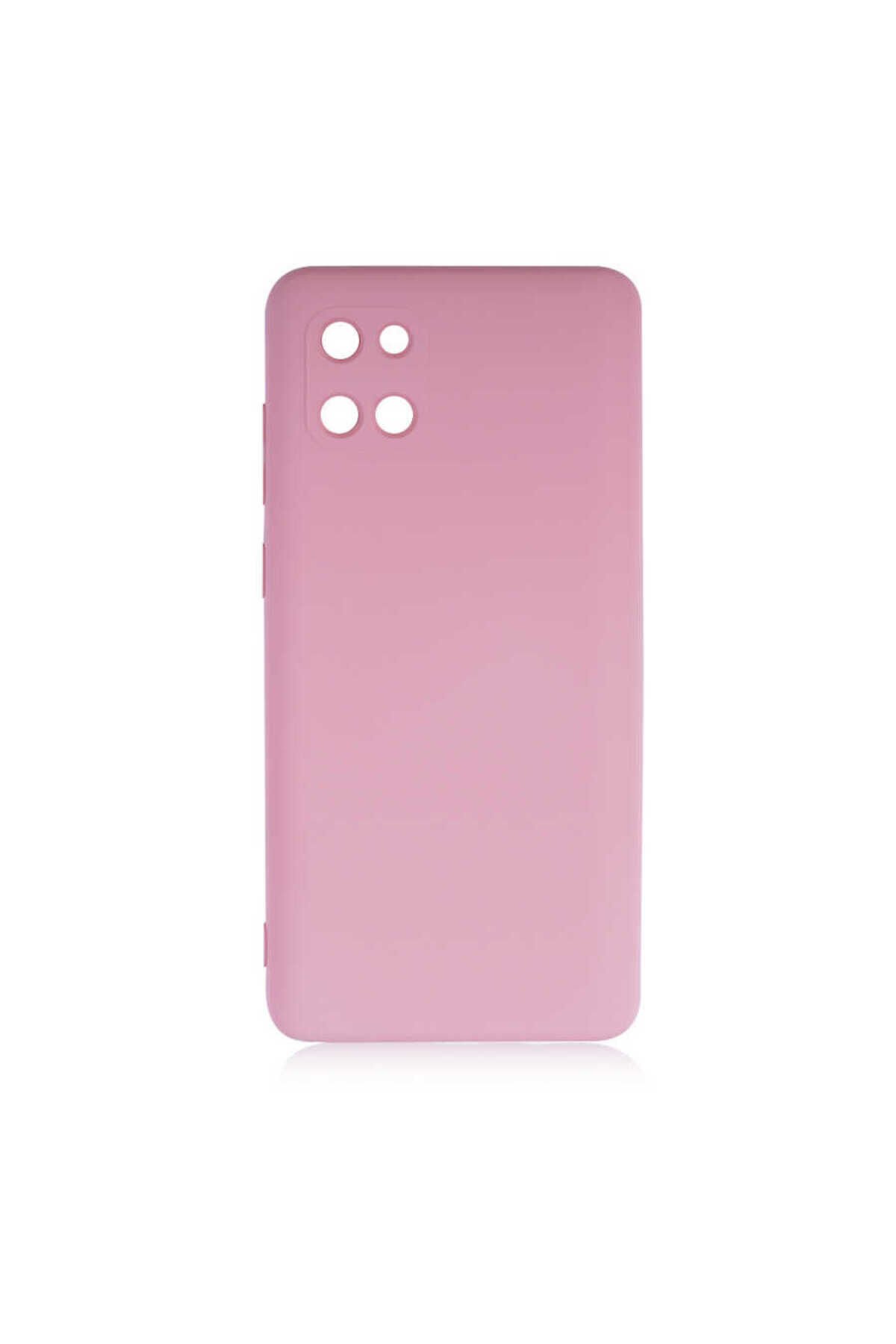 Galaxy A81 (Note 10 Lite) Kılıf NXAR Mara Lansman Kapak - Pembe Açık Pembe Açık