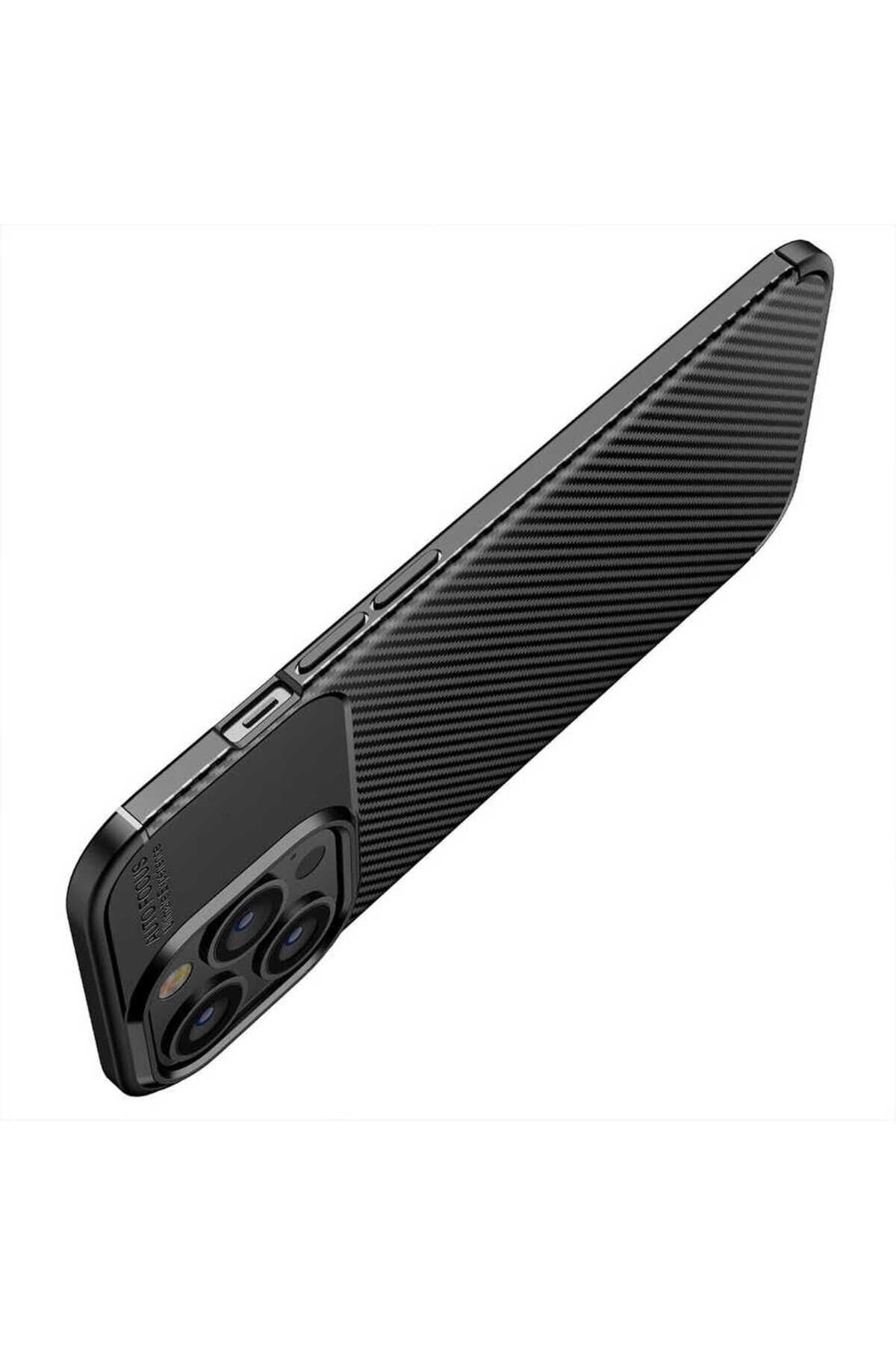 iPhone 13 Pro Uyumlu Negro Silikon Kılıf-Lacivert Lacivert