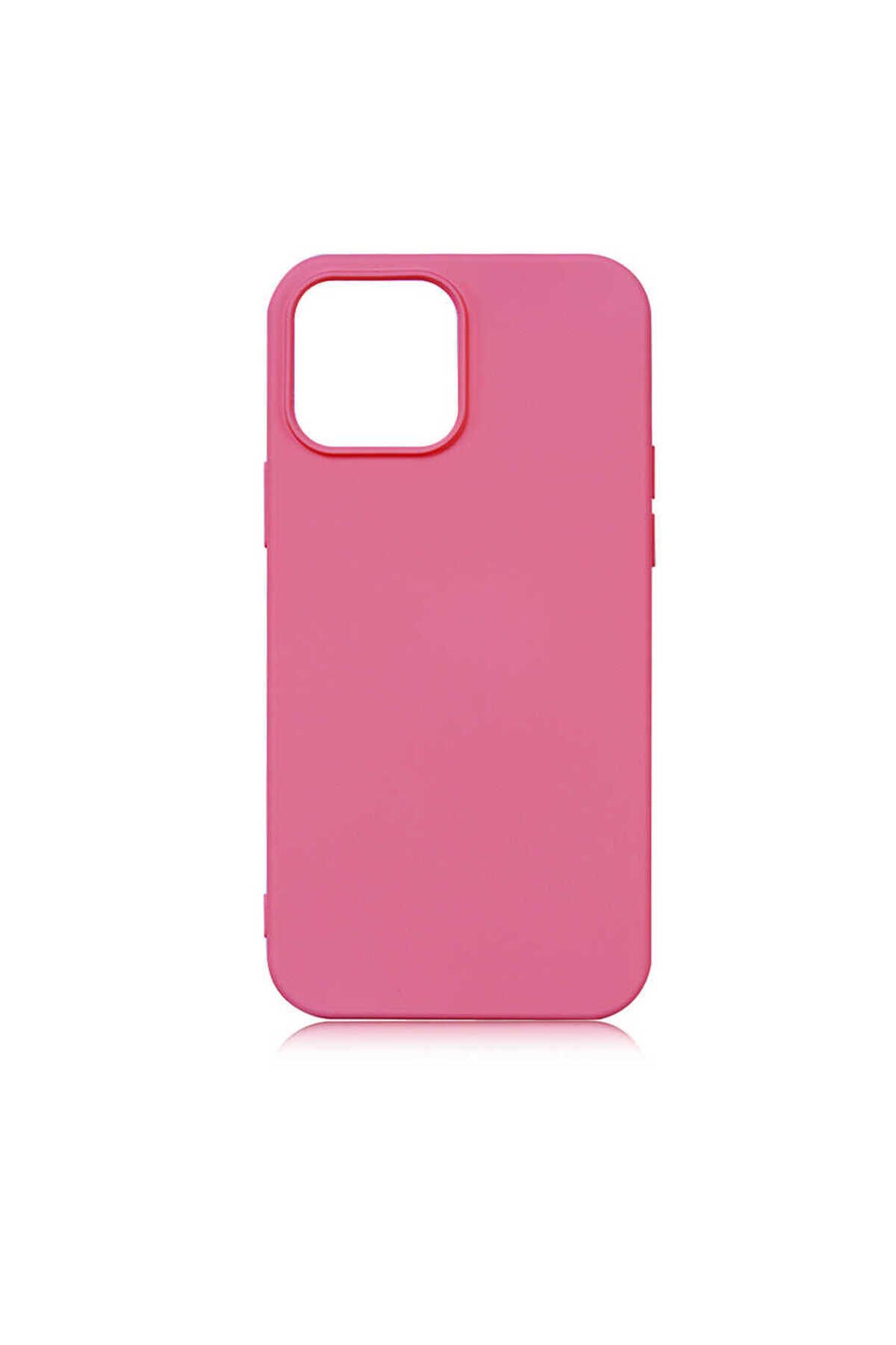 iPhone 13 Pro Max Uyumlu BSAY LSR Lansman Kılıf-Lila Pembe Koyu