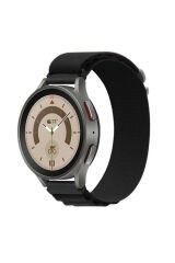 Huawei Watch GT 3 46mm Uyumlu KRD-74 22mm Hasır BSAY Kordon-Turuncu Beyaz