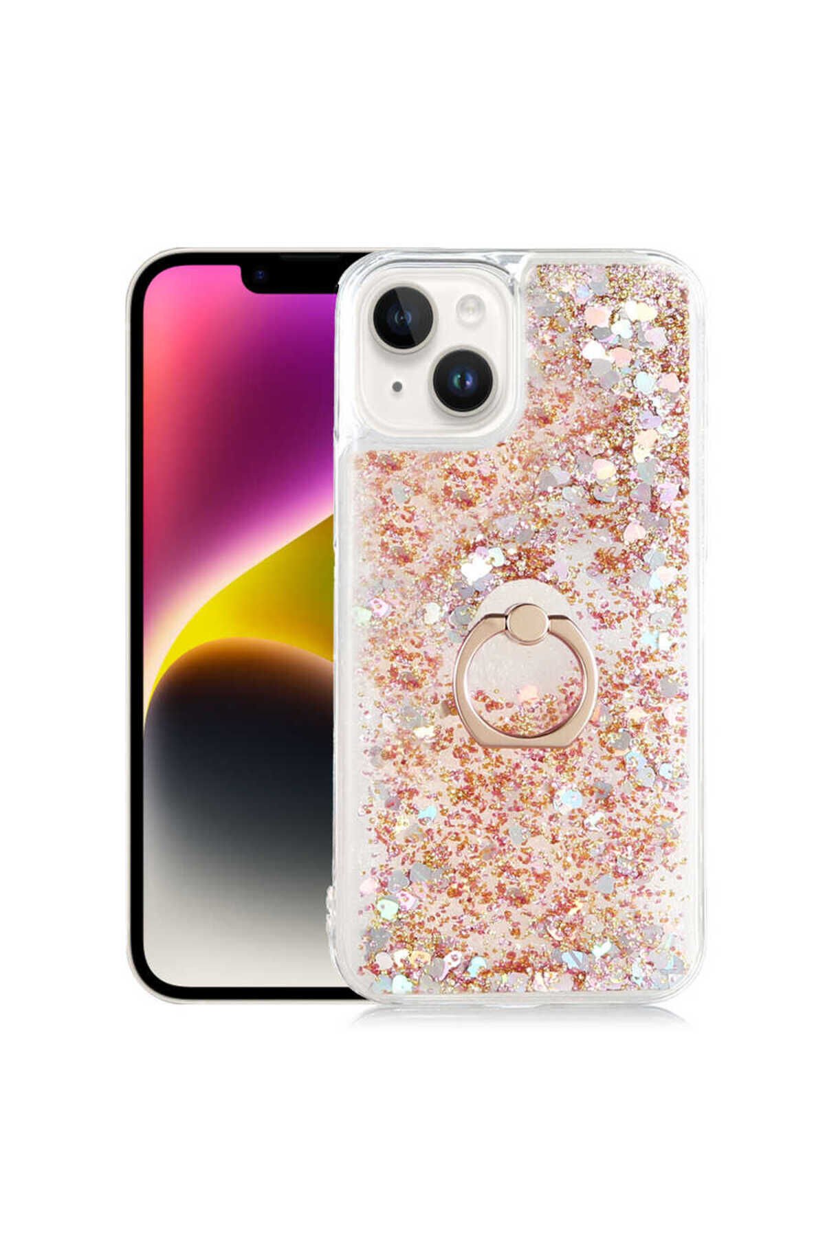 iPhone 14 Plus Uyumlu BSAY Milce Kılıf-Gold